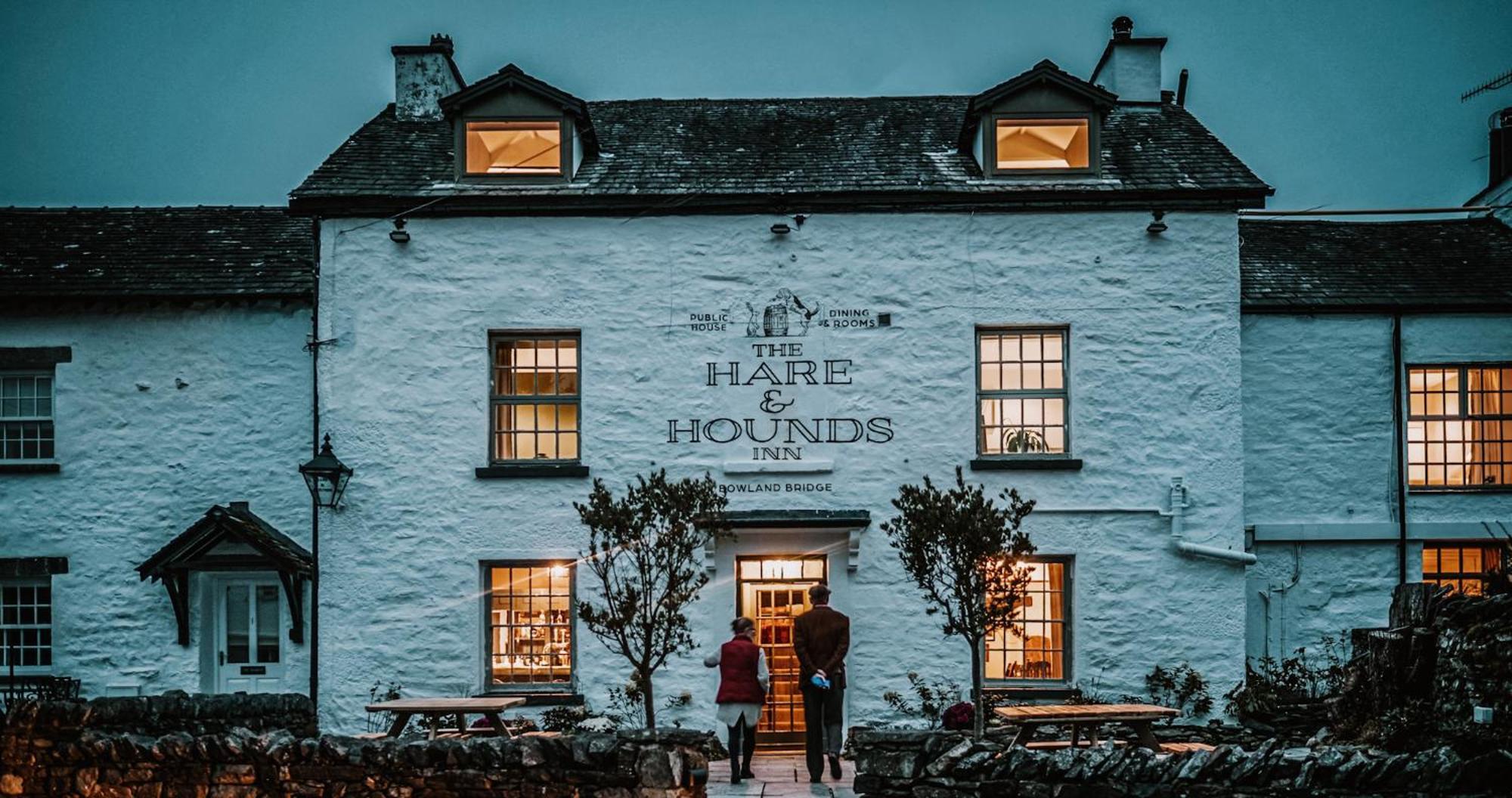 The Hare & Hounds Inn Bowland Bridge Esterno foto